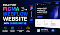 build your figma to webflow website with client first