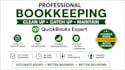 clean up and catch up your intuit quickbooks bookkeeping