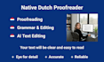 proofread, fix dutch grammar and humanize your ai text