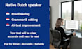 proofread, fix dutch grammar and humanize your ai text