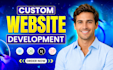 do website development as full stack developer react js PHP laravel developer