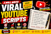 write high retention youtube scripts