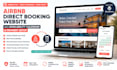 create an airbnb direct booking website with calendar and payment setup