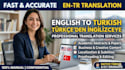 translate your documents quickly from eng to turkish
