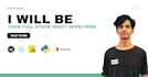be your full stack react web developer
