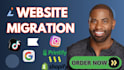 create launch cart website and logo