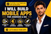 develop mobile apps for android and ios using flutter or flutterflow