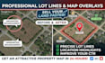 draw property lot lines and map overlays on google earth