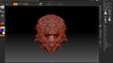 create custom high quality zbrush sculpting for 3d printable statues, characters