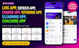develop lms app edtech app course app tutoring app elearning app coaching app