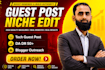 build powerful tech backlinks with premium tech guest post sites