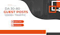 publish your article on real traffic websites