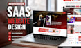 design a conversion focused saas website for your startup