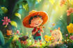 illustration for children book