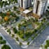 do render 2d  master plan, site render, landscape and animation