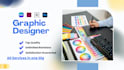 be your professional graphic designer for web or print