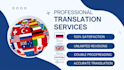 do english, german and malayalam translation