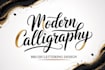 do elegant modern brush, script, and digital calligraphy lettering design