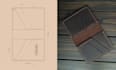 design custom leather wallet patterns in PDF svg dxf for laser cut and crafting