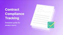 develop ai  contract management app, e signature app, compliance tracker app