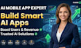 build ai mobile apps, android, ios apps, ai chatbot and saas app development