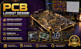 design industrial pcb layout and electronic schematics