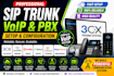 setup sip trunk voip 3cx freepbx twilio pbx system