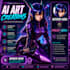 create a consistent ai anime character with a custom lora