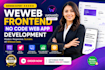 weweb frontend no code web app website development expert