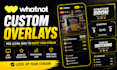 design animated whatnot overlays transitions and obs scoreboards