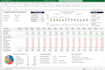 create a professional cashflow forecast for smes