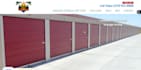 design self storage website, storage facility, rv park and rental website