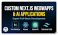 build a full stack nextjs webapp and ai website