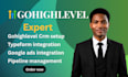 automate gohighlevel CRM with google ads and typeform integration