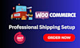 create or fix woocommerce shipping within 12 hours
