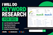 provide SEO research for your website