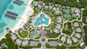 design resort site plan, master plan, consept, landscape render, map animation