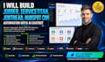 build jobber, servicetitan, jobtread, hubspot CRM automation with ai chatbot