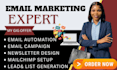 setup mailchimp email marketing and email automation