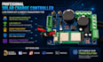 design solar charge controller, low power iot and energy management pcb