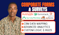 design custom cognito form surveymonkey formstack hubspot wpforms integration