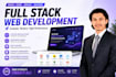 develop custom website as full stack developer
