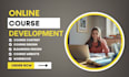 create online course course creation course content elearning course