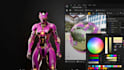 animate game ready 3d robot, mech and cyberpunk  character