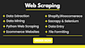do web scraping and data mining