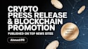 do press release distribution submit crypto press release publish press release