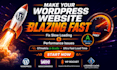 speed up wordpress for a 1s load time and improve SEO performance