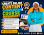 create online content, curriculum and course development