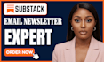 setup substack account manage substack newsletter design substack podcast