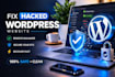 remove malware , fix hacked website and secure it